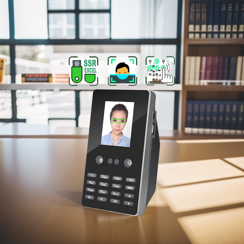 Attendance Machine Face Recognition Equipment Clock Recorder Digital Electronic Independent Reader PF4 Time Card Machine Facial Biometric Time. 