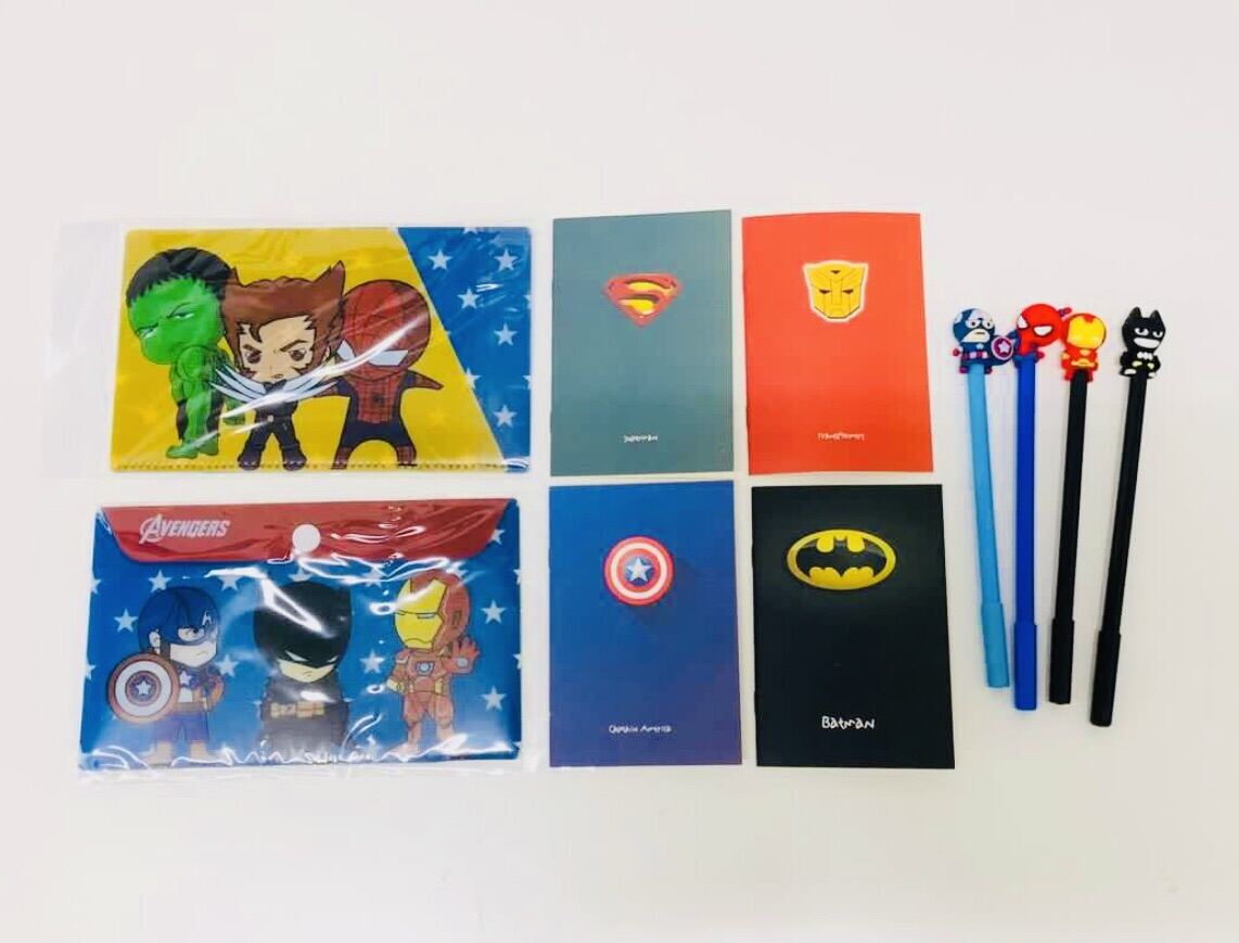 [SG Ready Stock] 10 Sets Superhero Gift Set Superhero Birthday Goodie