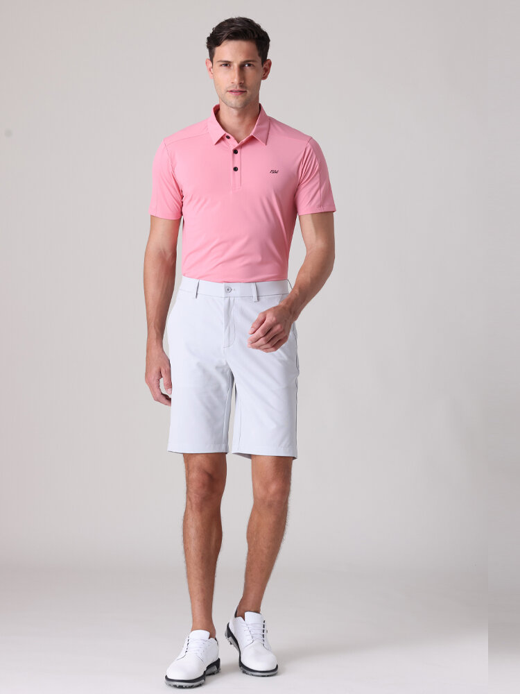 Yeni Golf Şortları Erkek Hızlı Kuruyan Nefes Alabilir Spor Golf Pantolonları Yaz Golf Giysileri Erkek Giyimi Düz Renk Orta Boy Şortlar