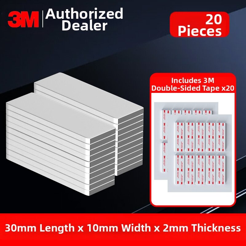 3M | Strong Magnetic Adhesive Strips for Board Teaching