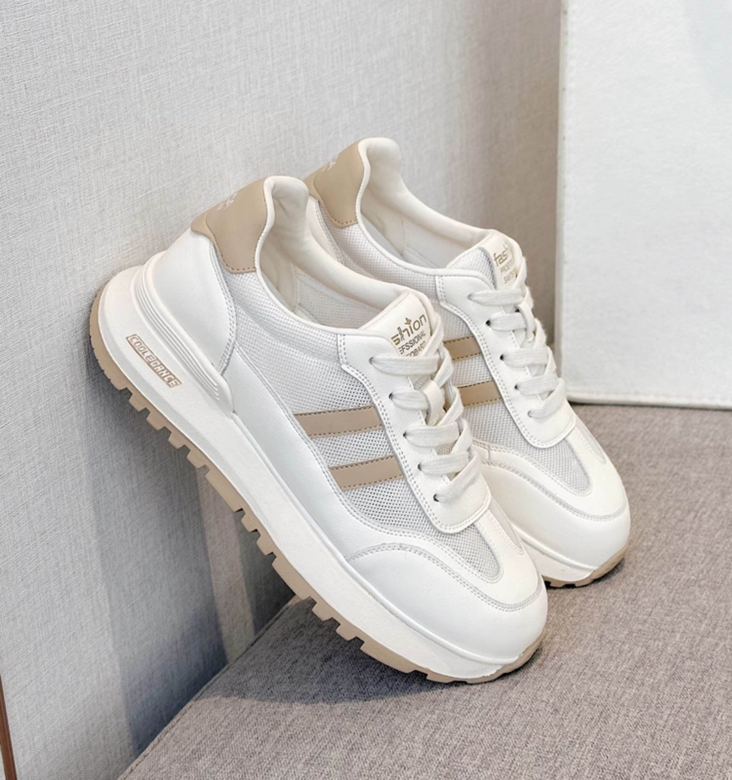 Zapatillas de malla de verano para mujer, zapatillas deportivas informales, estilo papá, modernas, sin cordones, punta redonda, tacón medio, calzado cómodo y a la moda