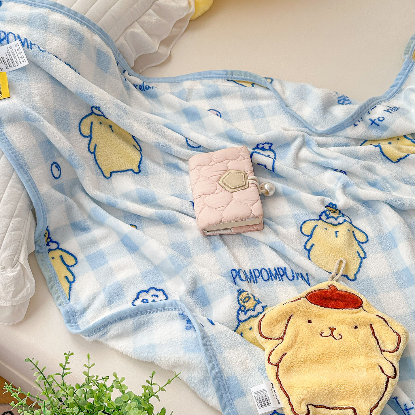 Dual-Faced Milk Velvet Cartoon Blanket Autumn Winter