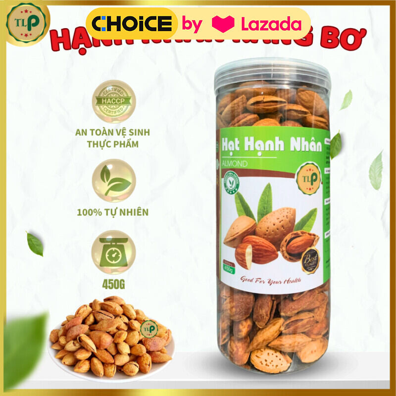 HẠNH NHÂN RANG BƠ TÂN LỘC PHÁT FOOD | HŨ 450G