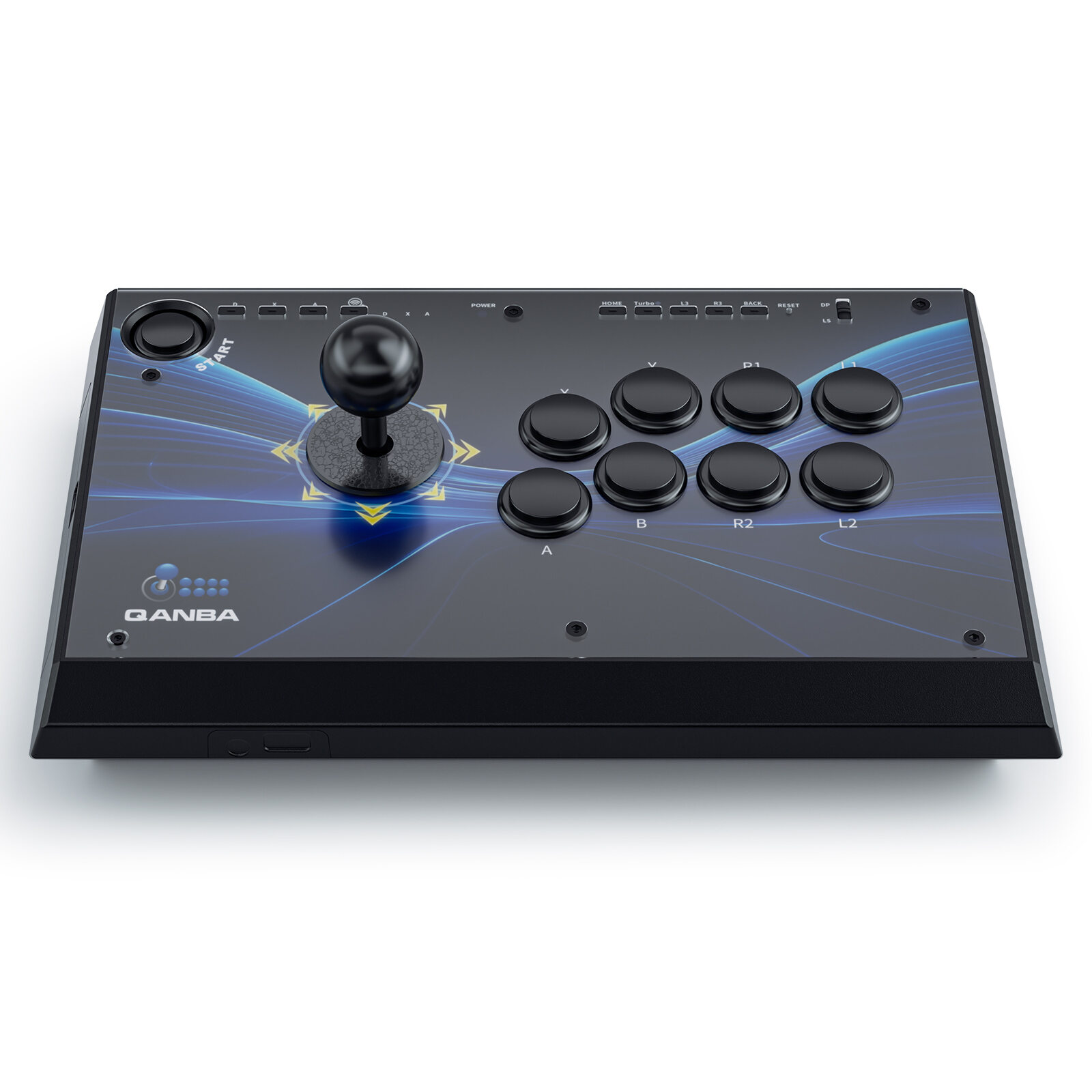 QANBA Q1-WL ワイヤレス、有線アーケードコントローラ本体 Qanba | QANBA Q1-WL Arcade Game Joystick 2.4G Wireless Dual-Mode