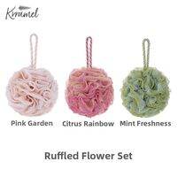 KRRAMEL | Dual-Size Soft Bath Sponge for Men and Women