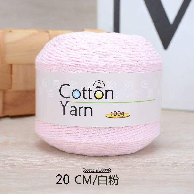 16-Ply Medium-Crude Cotton Yarn for Children Baby Knitting Handmade Pure Cotton Yarn Baby Wool Yarn Cotton Baby Line