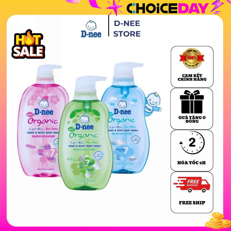 Sữa tắm gội toàn thân dnee baby 800ml sữa tắm dnee cho bé từ sơ sinh đến 3 tuổi