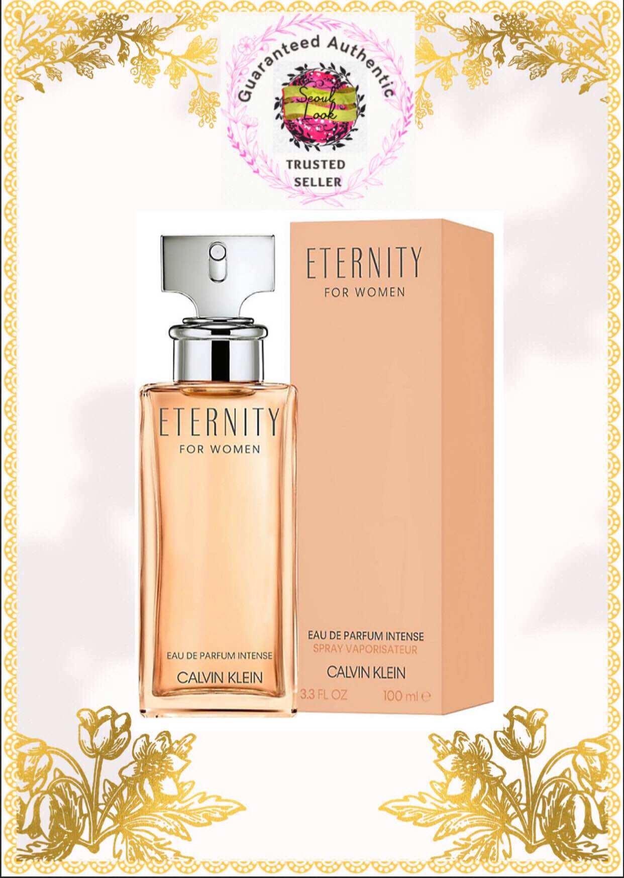 Calvin Klein CK Eternity EDP Intense 100ml for Women (Retail