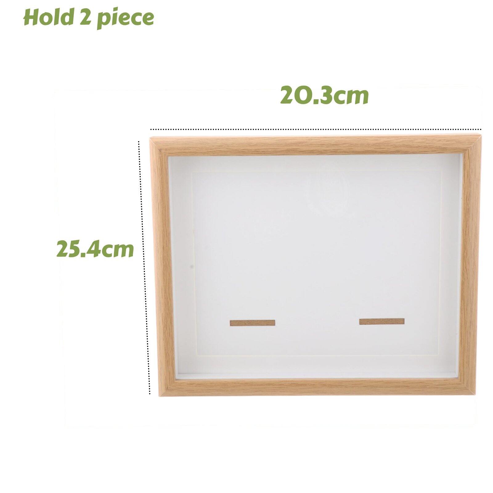Wooden Honor Medal Display Photo Frame Medal Dust-Proof Display Case for Sports Military Medal Display Picture Frame