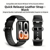 Chunmi | Breathable Genuine Leather Band for Xiaomi Band 10 Pro
