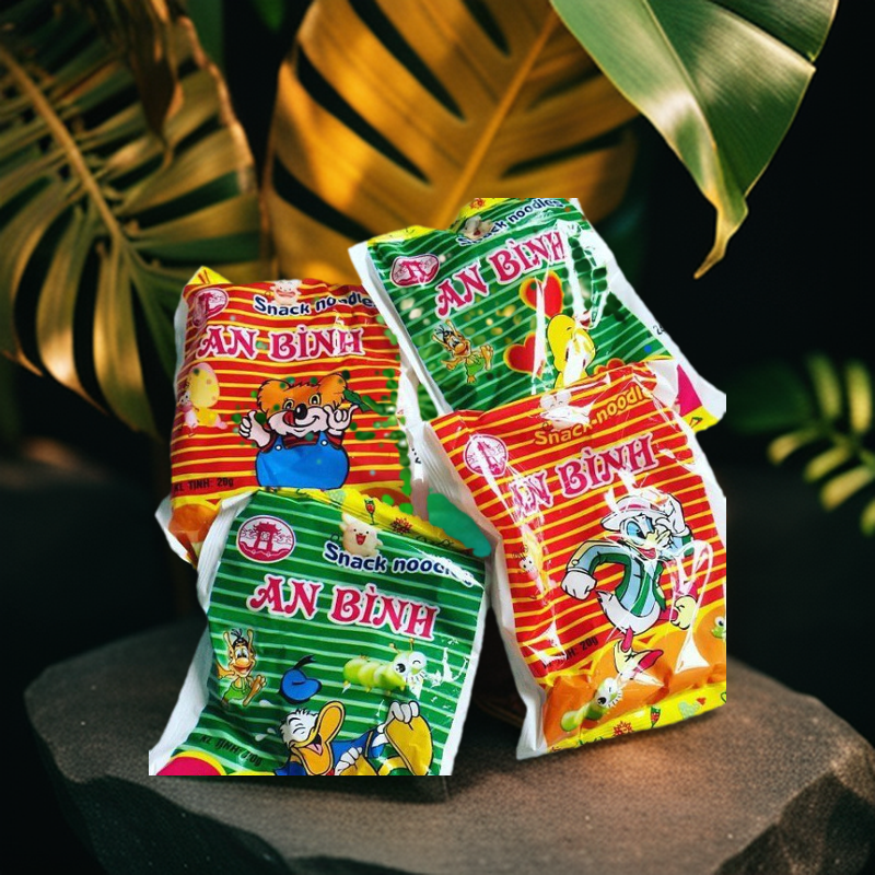 Mì tôm trẻ em An Bình- Chuẩn vị tuổi thơ