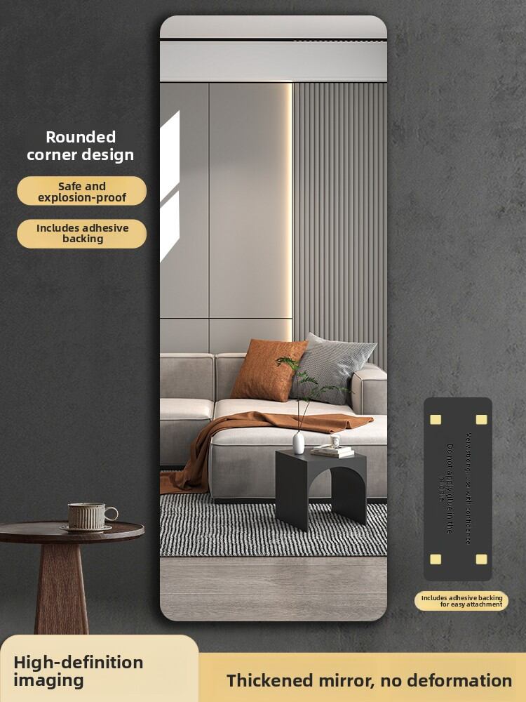 SUOBAI | Wall-mount Full-length HD Soft Mirror for Home Use