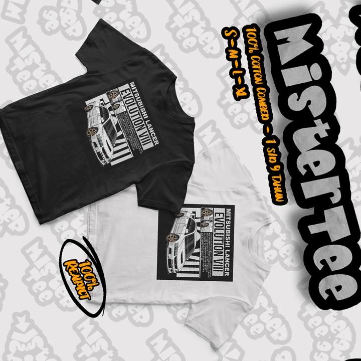 MisterTee Baju Kaos Anak Premium Laki-Laki & Perempuan Cotton Combed 1-9 Tahun (MT02)