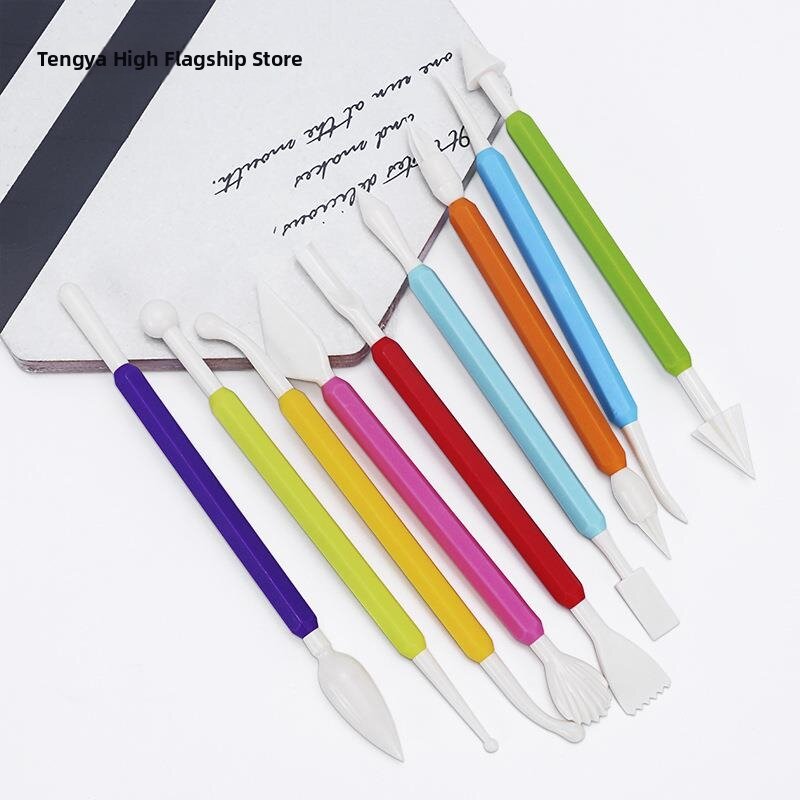 Cake Modeling Sculpting Tools 9 Pieces
