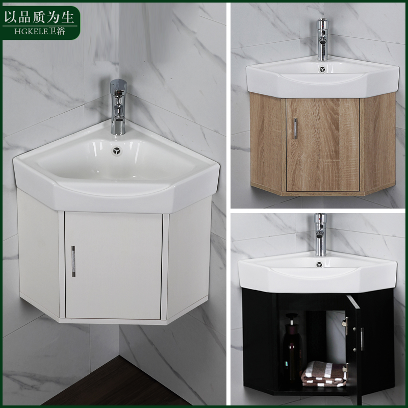 Bathroom Corner Wash Basin Units