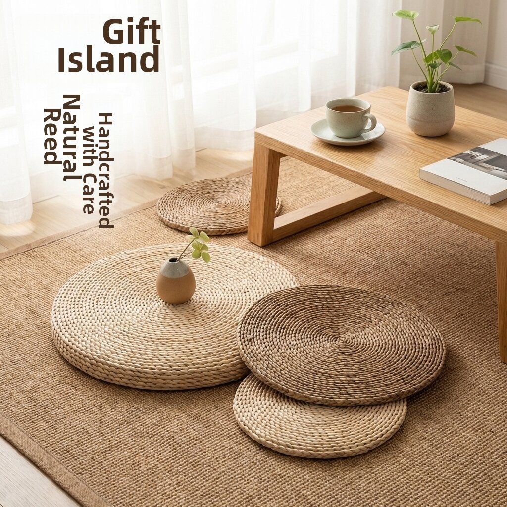 LIYUDAO | Rattan Household Floor Cushion Mat