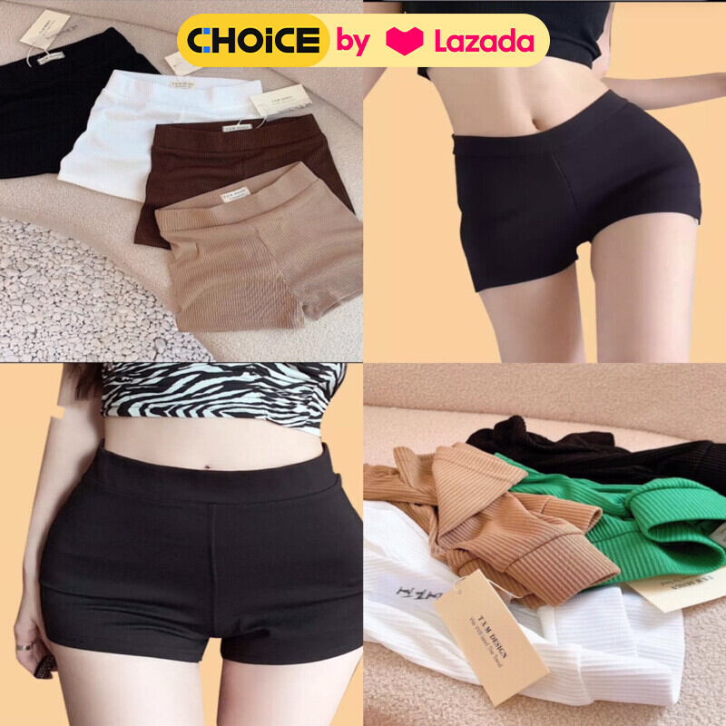 Quần Đùi Legging Cạp Cao Siêu Co Dãn 4 Chiều 45-60Kg
