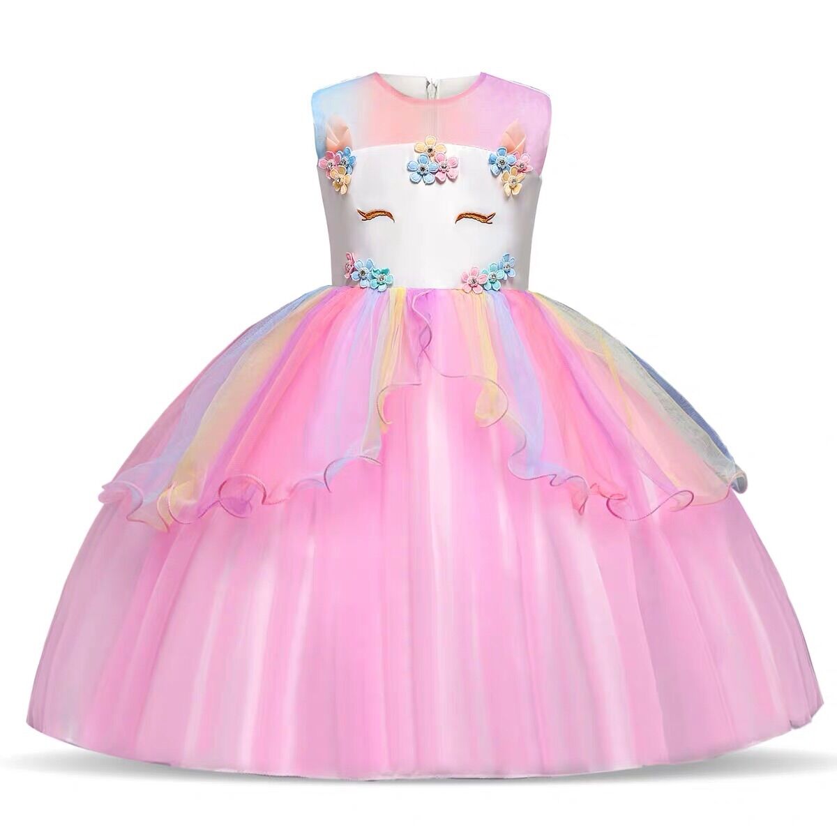 Rainbow Magical Unicorn Dress | Lazada 