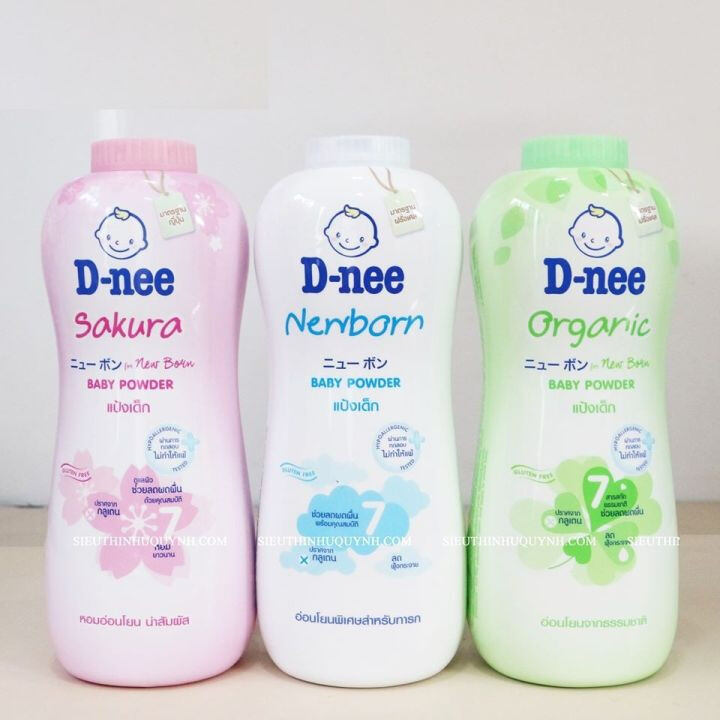 Phấn Rôm Em Bé Dnee Thái Lan D-nee Baby Powder 350g