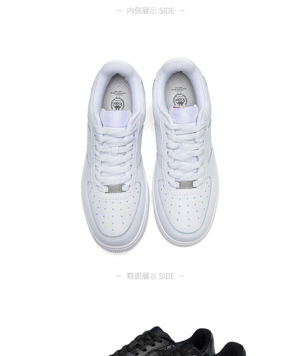 Scarpe casual da donna Kappa 2025 Estate New Style Retro Sneakers sportive con fondo spesso alzato versatili e piatte con punta tonda