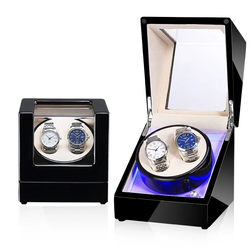 , Dimension Watch Winder Analog Watch Automatic Transducer Watch Box Winding Device Wiggler Watch Roll Case Household