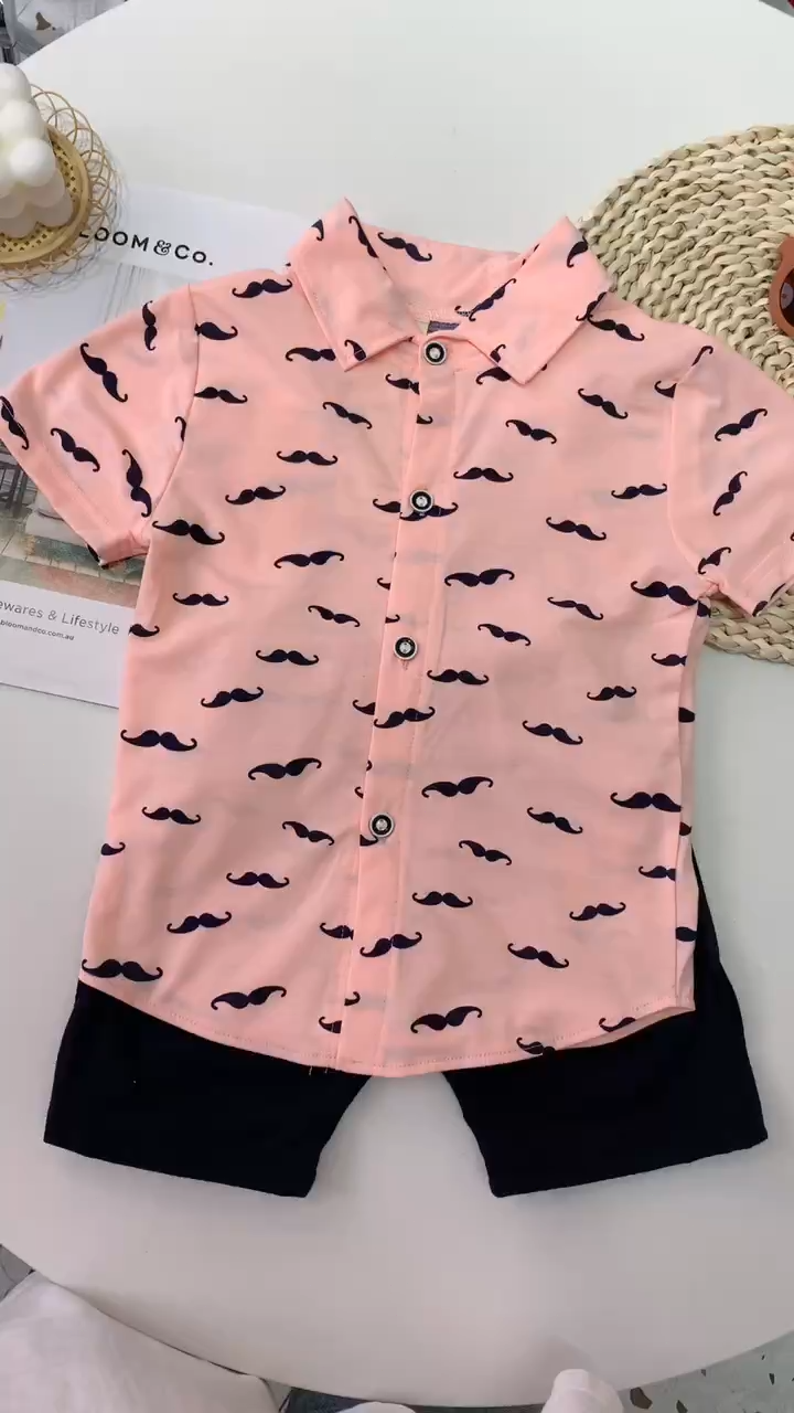 pakaian baju kaos anak laki laki Kasual fashion setelan baju bayi perempuan casual tampan baju anak