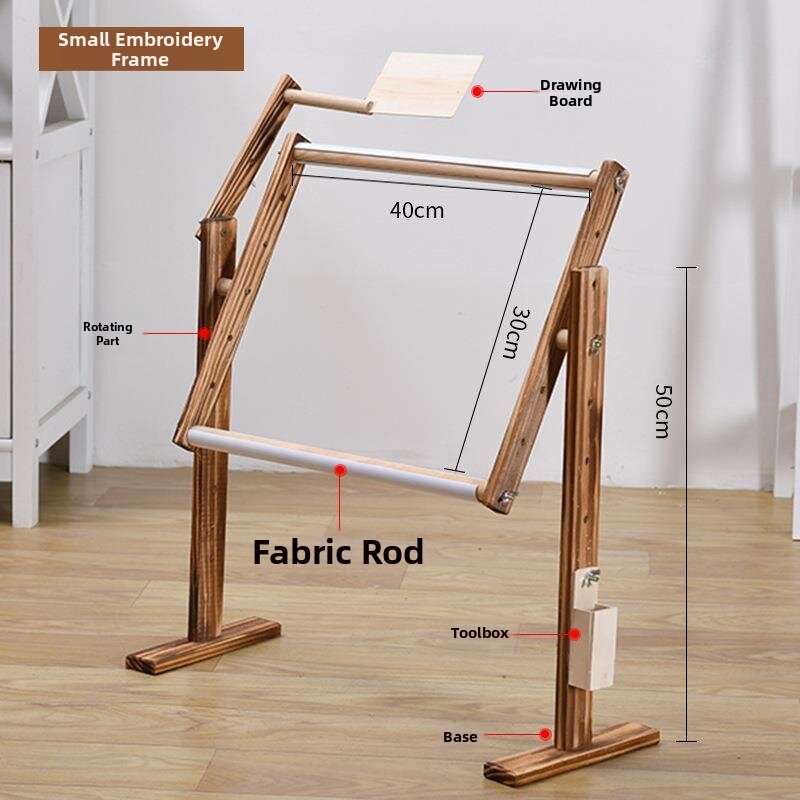 ZHENTAIYUAN | Adjustable Wooden Embroidery Stand