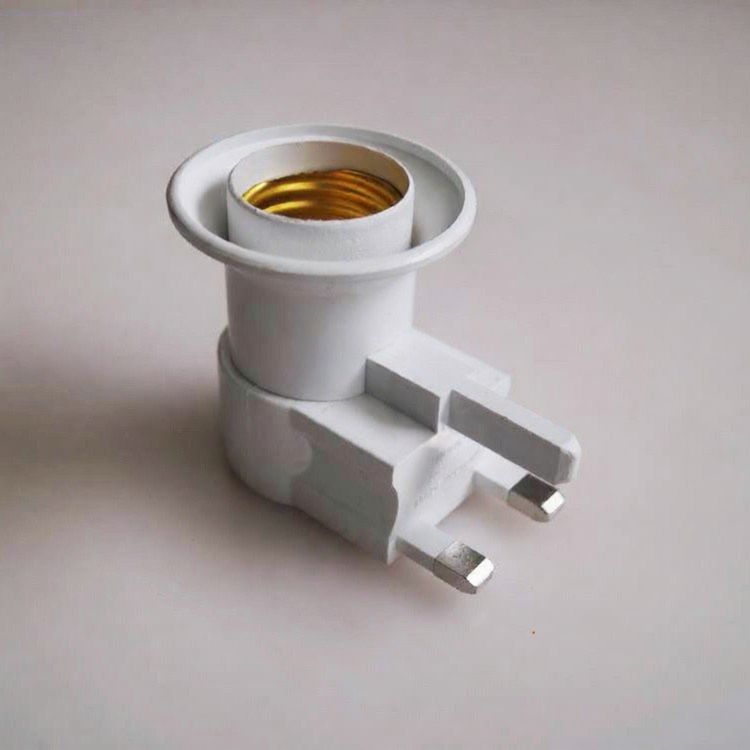British Plug E27 Lamp Holder Switch