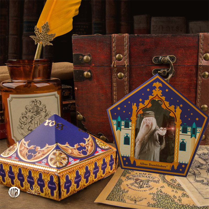 In Stock Cinereplicas Harry Potter DIY Chocolate Frog Mold Suit Wizard Card Handmade Gift. 