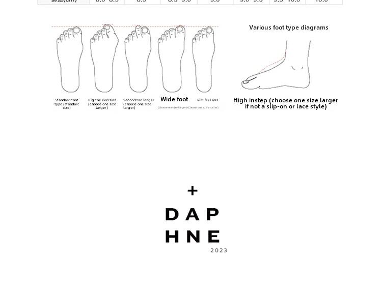 Daphne Trendy Thick Bottom Casual White Shoes Spring 2025 Women's Versatile Comfortable Heightening Fashionable Flat Shoes · v12