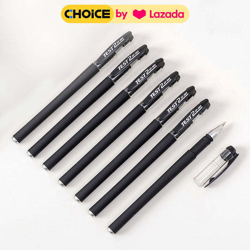 Combo 3 Bút Mực & 20 Ngòi Thay Thế Đầu Gel 0.5Mm Mực Màu Đen