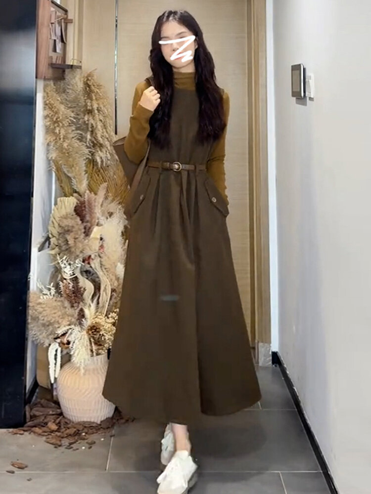 Shop Korean Dress Autumn Winter Set at Better Price Online | Lazada Singapore Shop Korean Dress Autumn Winter Set at Better Price Online | Lazada Singapore