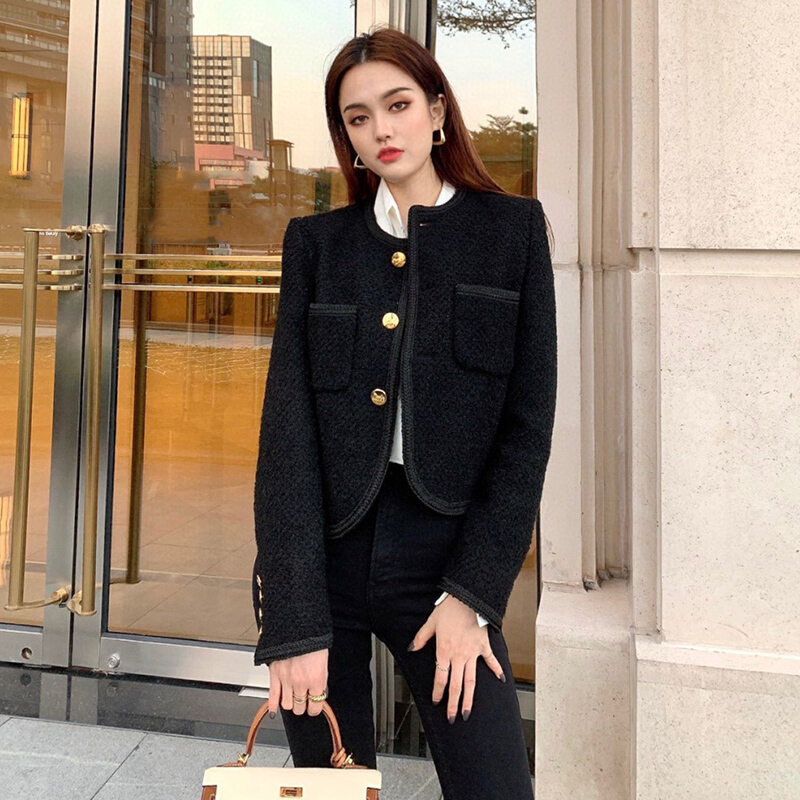 short black coat womens