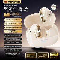 Monster | High Quality Game Noise Cancellation Sport Wireless Earbuds