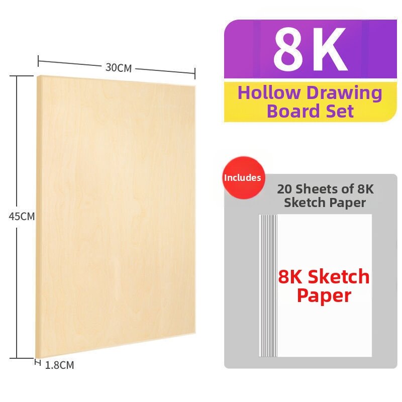 Sketch Drawing Student Wooden Drawing Board