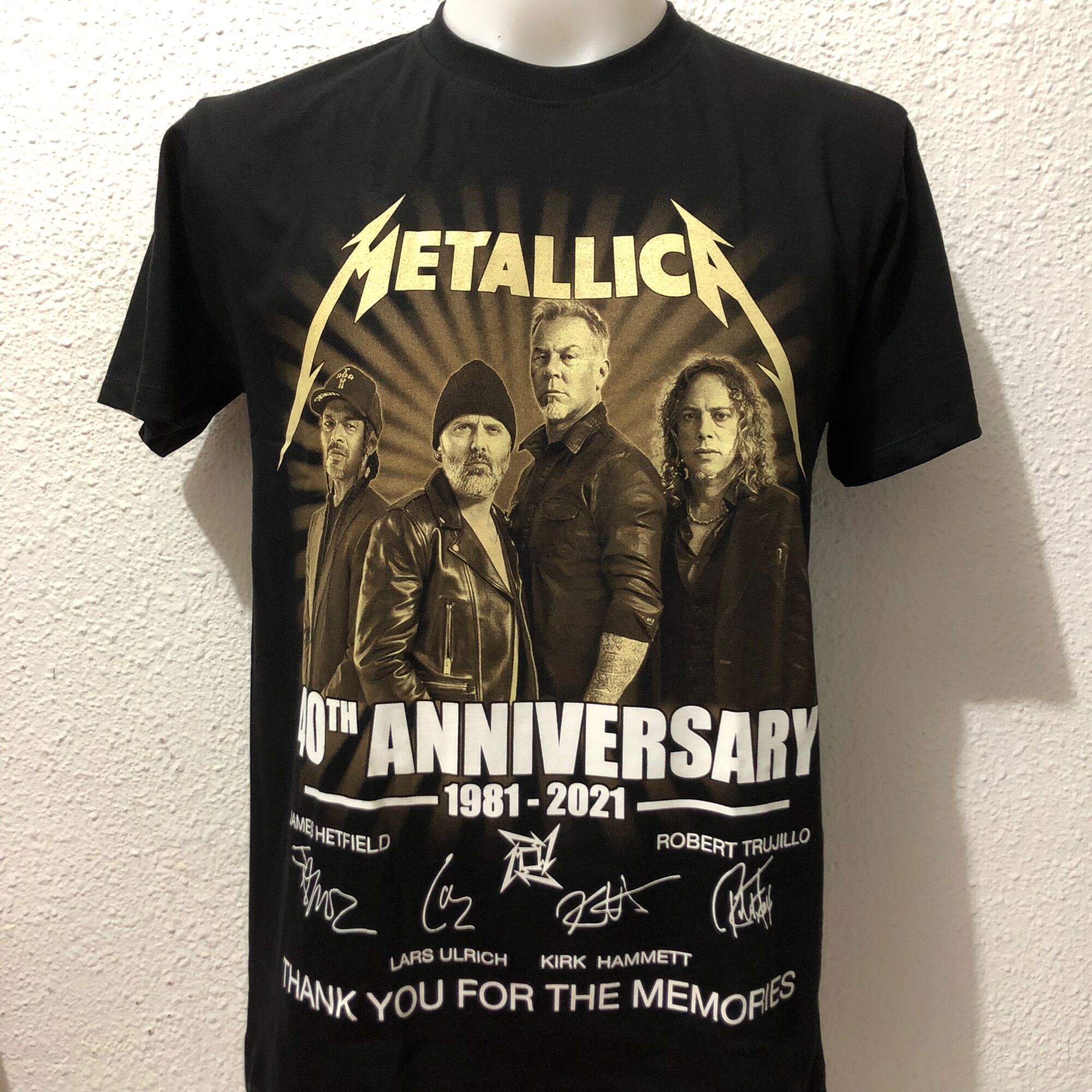 Metallica 40th anniversary 1981-2021 