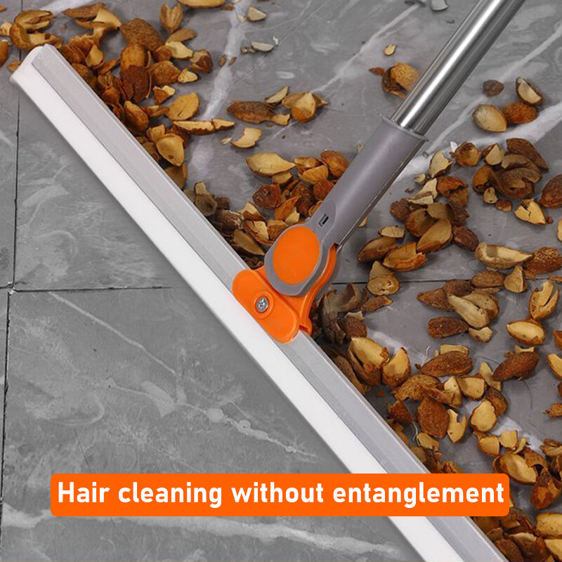 ไม้กวาดวิเศษแฮนด์ฟรีขนาดใหญ่ไม้ถูพื้นซิลิโคนเครื่องขูดพื้นห้องน้ำในครัวเรือนห้องน้ำห้องน้ำเครื่องขูดน้ำ ราคา  43 บาท*ส่งฟรี