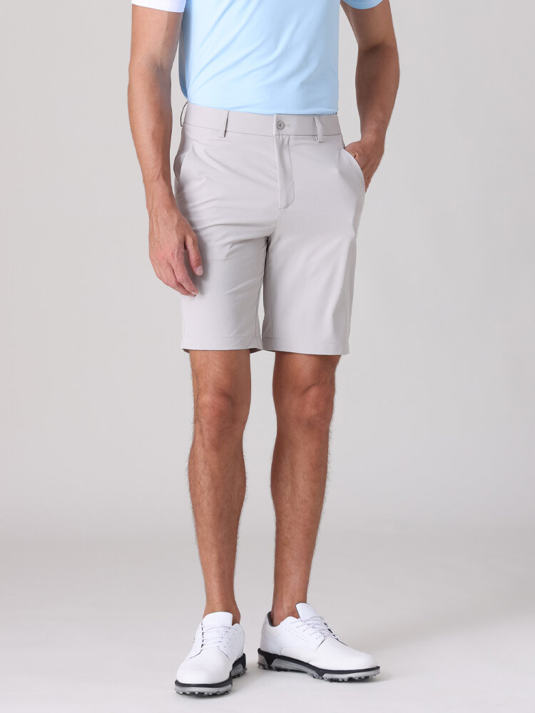 Yeni Golf Şortları Erkek Hızlı Kuruyan Nefes Alabilir Spor Golf Pantolonları Yaz Golf Giysileri Erkek Giyimi Düz Renk Orta Boy Şortlar