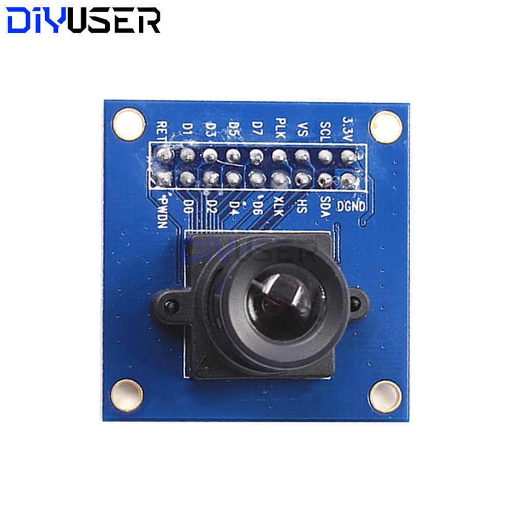 OV7670 Camera Module 640x480 VGA 30fps with AL422B FIFO Auto Exposure ...