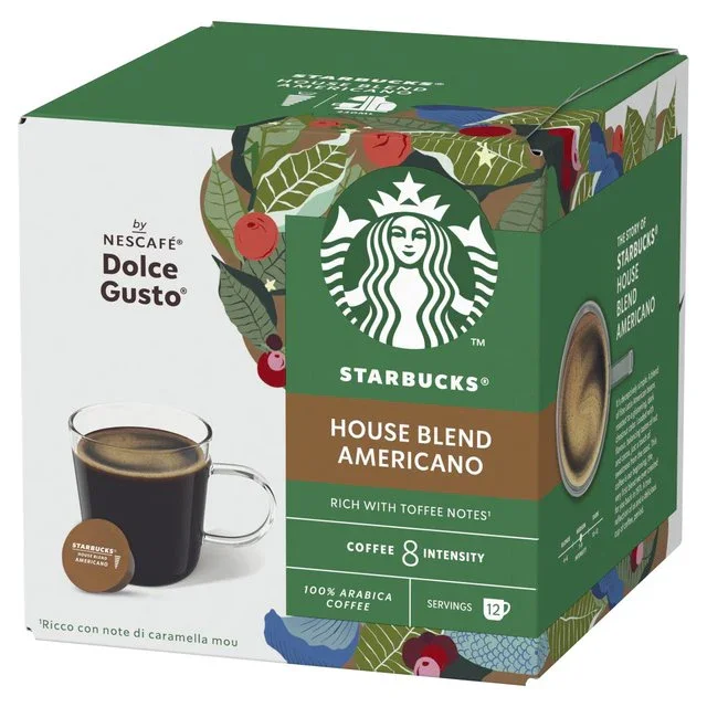 Starbucks Americano Houseblend By Nescafe Dolce Gusto | Starbucks At Home Freshly Brewed Coffee, Easy And Convenient ราคา 888 บาท*ส่งฟรี