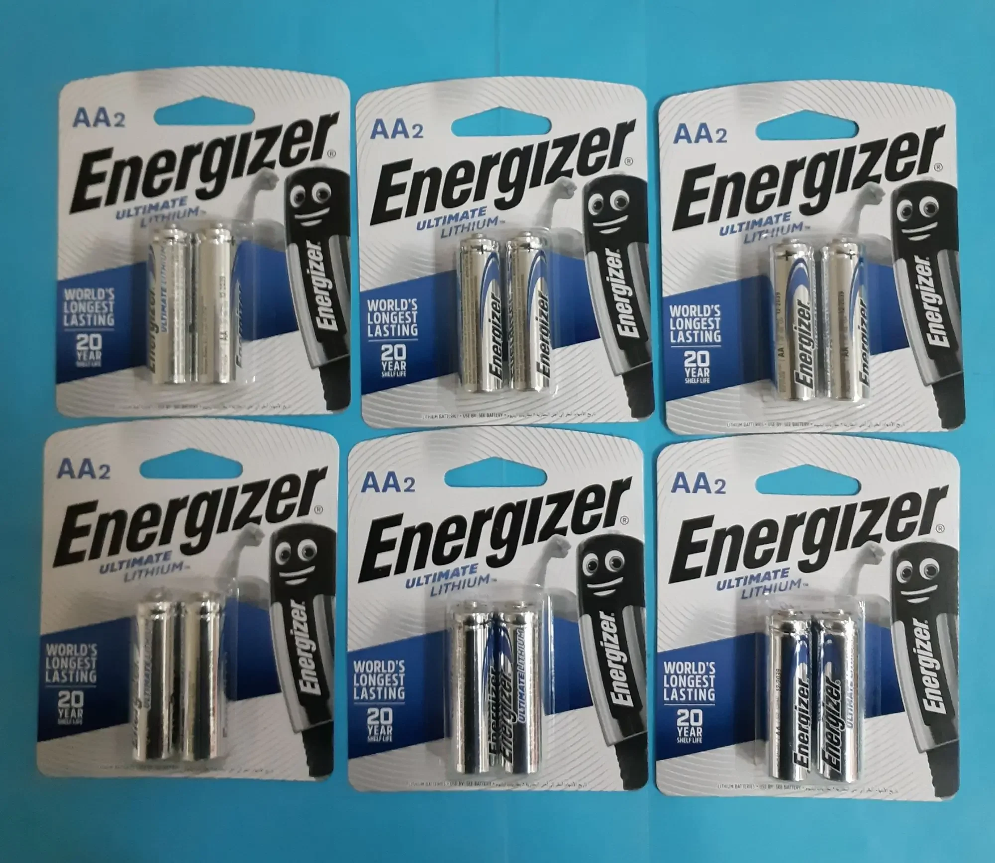 ( Box Deal) ENERGIZER ULTIMATE LITHIUM AA WITH 12 PIECES (6 CARD) 1.5V BATTERIES