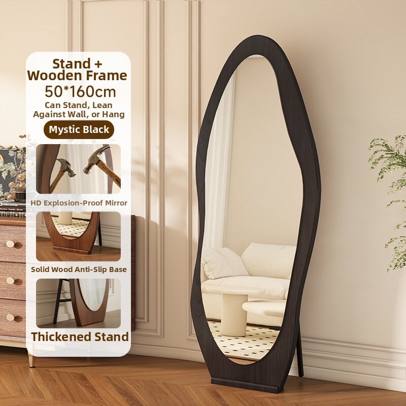 Stylish Irregular Standing Full Length Mirror