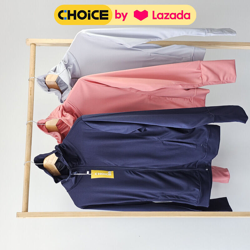 [Choice Label] Áo chống nắng Nữ - dệt kim cương thông hơi thoáng mát