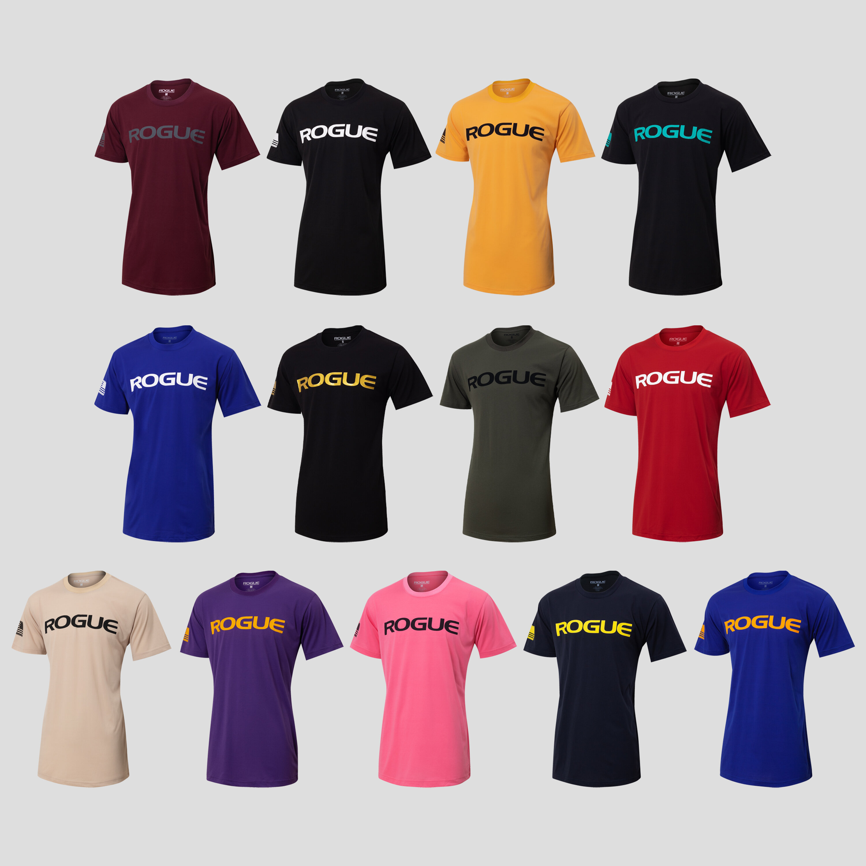 Rogue Fitness Weightlifting T-Shirt - Moisture Wicking, Quick Dry