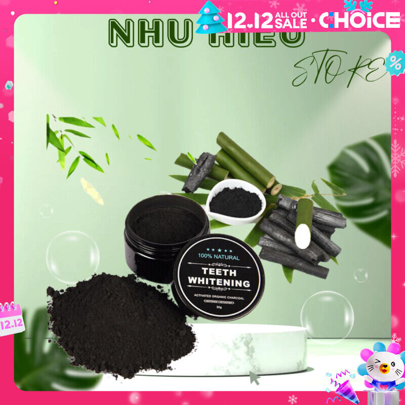 Bột tẩy trắng răng than tre whitening 30g Giúp Trắng Sáng Răng tại.