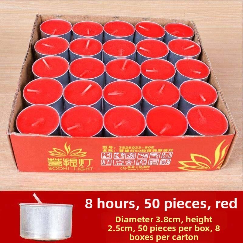 FANYUE | Smokeless Long-lasting Prayer Offering Candle 4 Hours