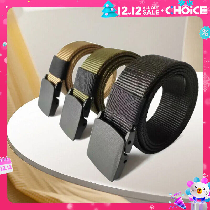 1 chiếc Universal Nylon Mens và Women's Outdoor Velcro Belt cho thể thao và cuộc sống hàng ngày, Thắt lưng nam