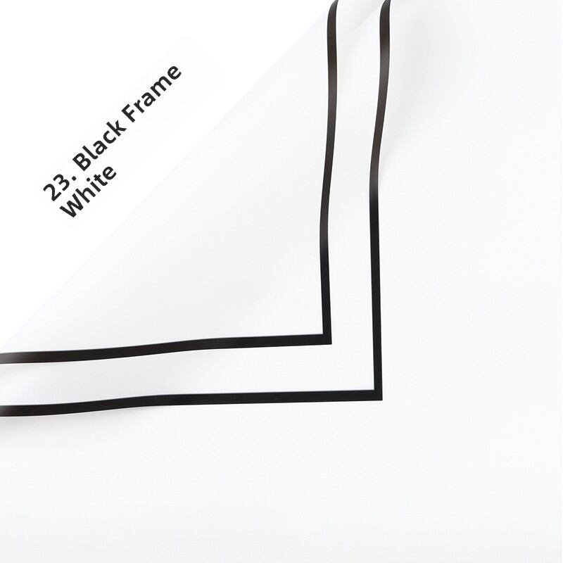 Transparent Frost Protecting Korean Style Handmade Art Flower Packaging Paper