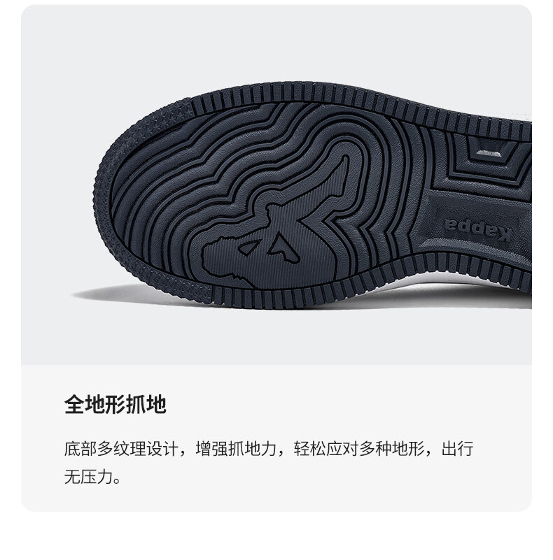 Kappa Women's Thick Bottom Slip-On Sneakers Casual Sport Shoes Original Design Summer 2025 Fashion Youth Cross Strap · v6