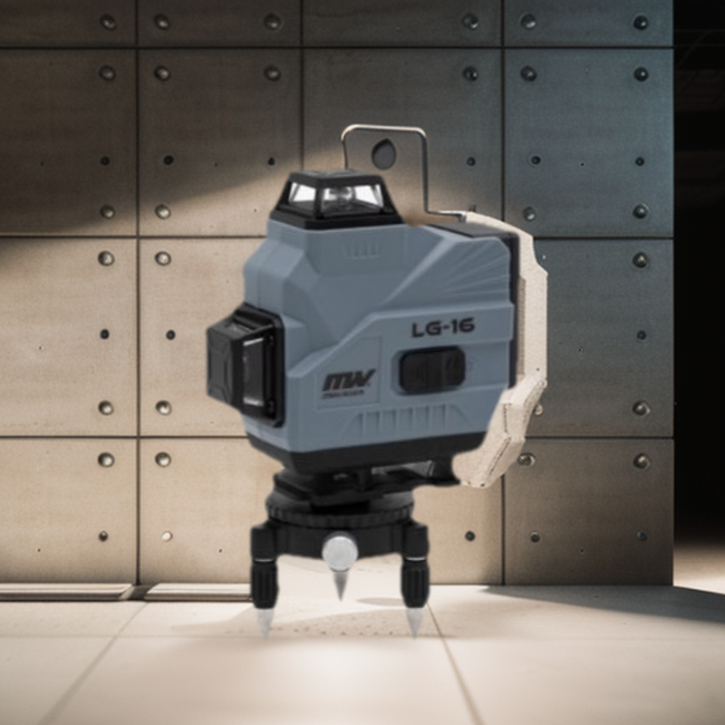 MIKAWA เครื่องวัดระดับน้ำ เครื่องวัดระยะแบบเลเซอร์ เลเซอร์วัดระยะ 16เส้น พร้อมขาตั้ง รุ่น LG-16 ราคา 3,990 บาท*ส่งฟรี